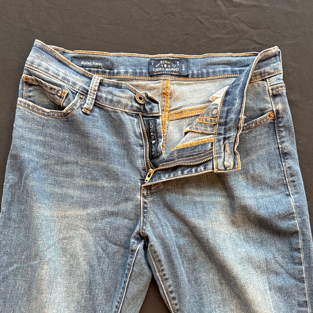 Lucky Brand Brooke Skinny Light Blue Denim Jeans Lucky Brand Brooke Skinny Light Blue Denim Jeans